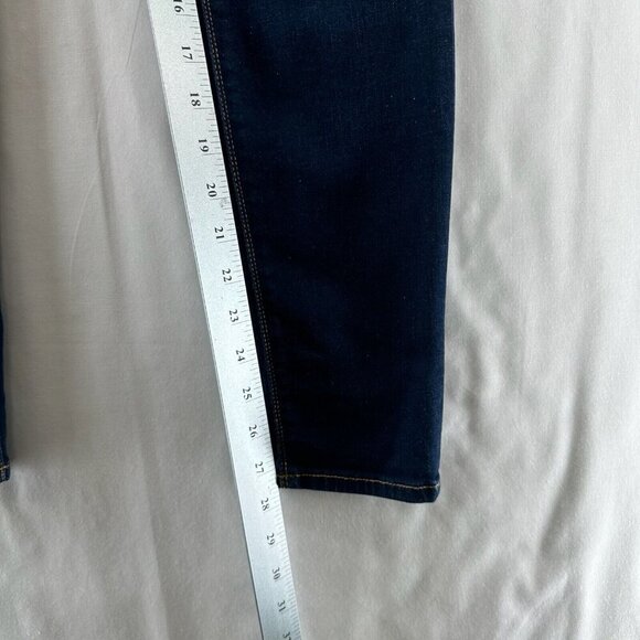Hudson Jeans Womens Size 27 Mid Rise Skinny Medium Washed Stretch Denim Blue - Picture 11 of 11
